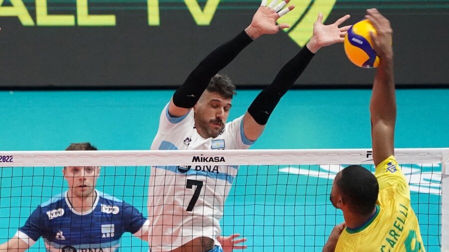 voley argentina brasil