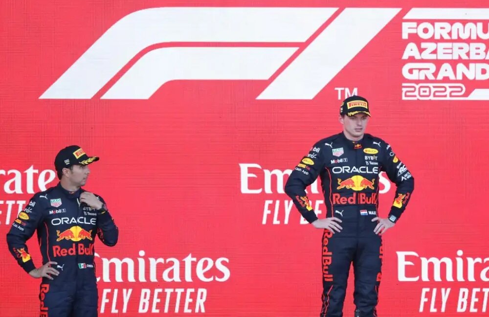 Max Verstappen Sergio Checo Pérez