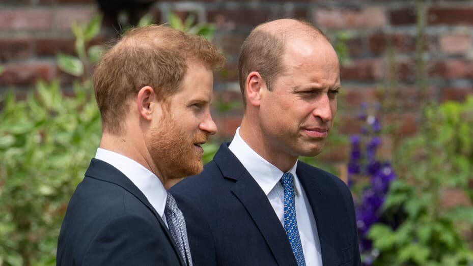 Príncipe Harry William corona británica Guillermo