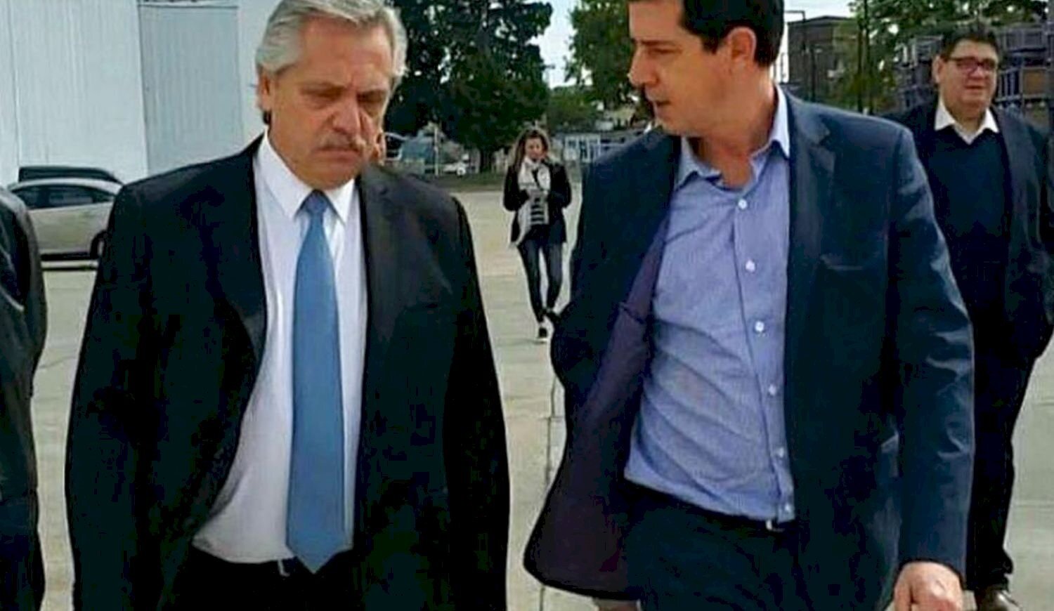 Alberto Fernández Eduardo Wado de Pedro