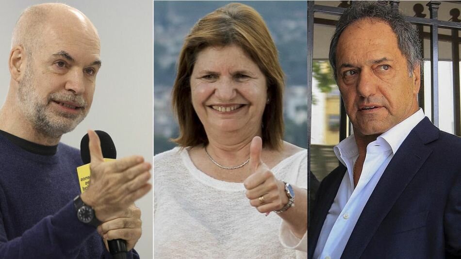 Horacio Rodríguez Larreta Patricia Bullrich Daniel Scioli