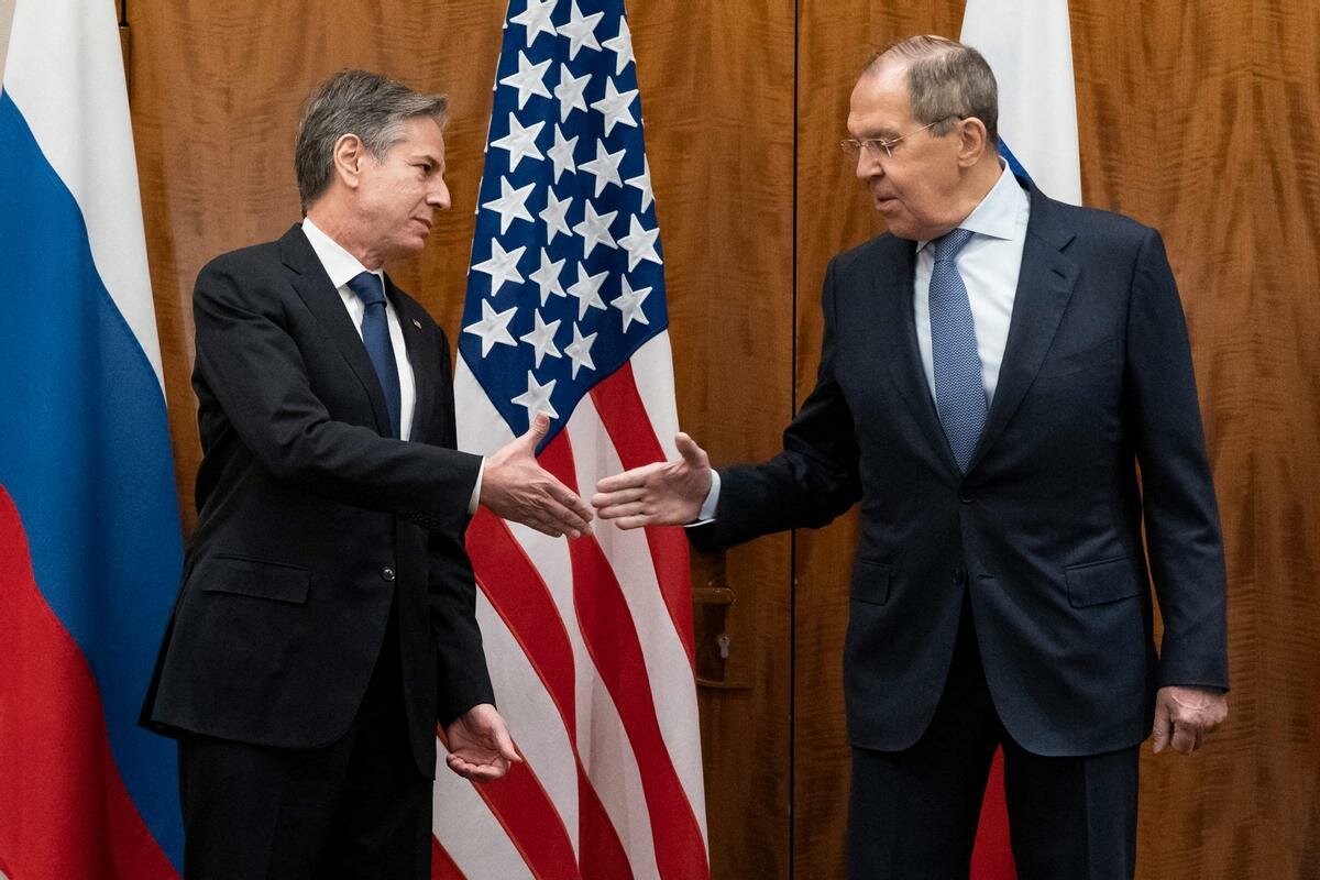 Antony Blinken Serguei Lavrov EEUU Rusia