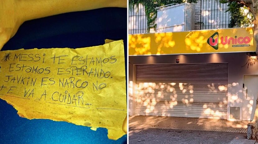 Lionel Messi amenaza