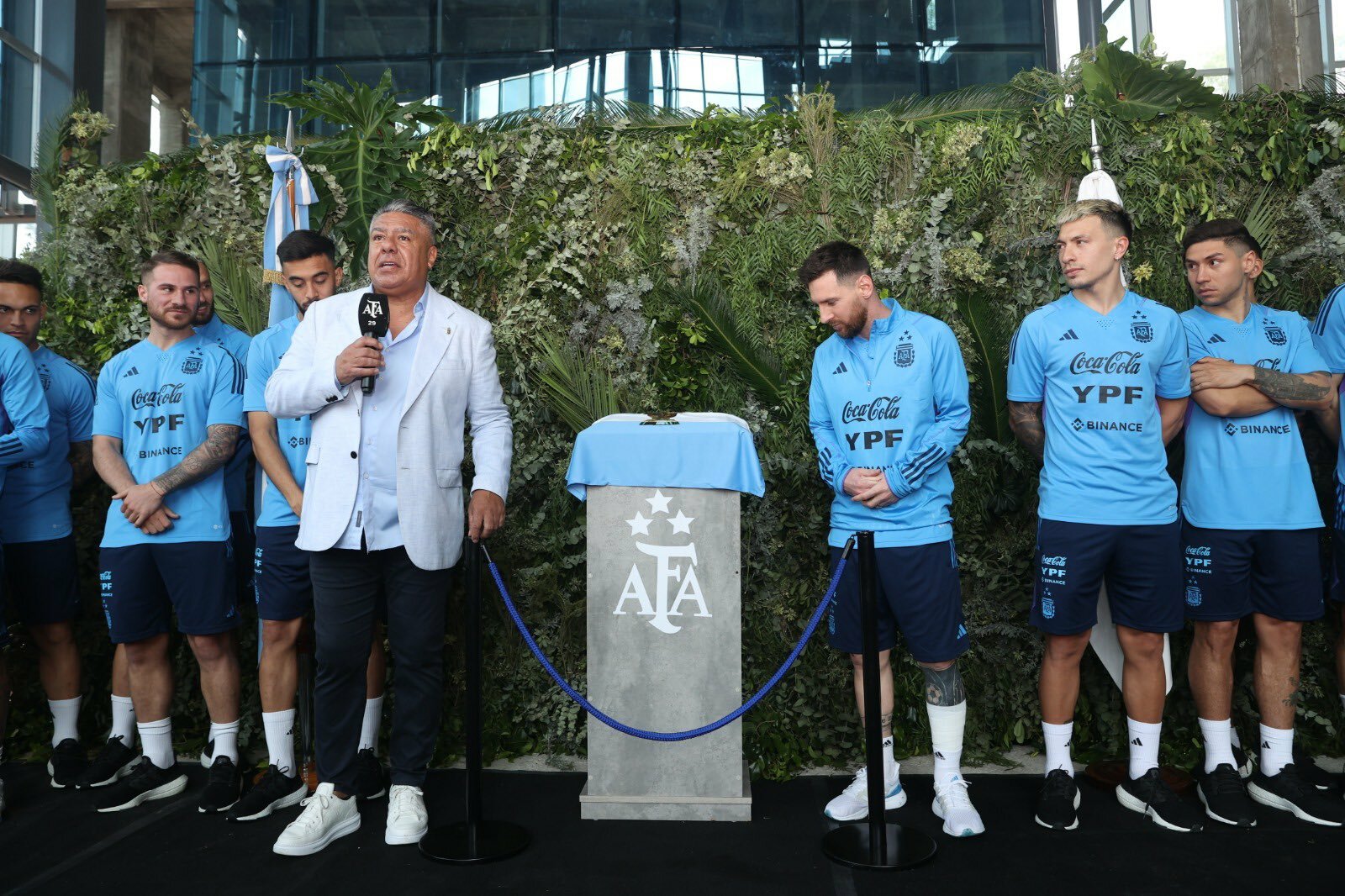 Claudio Tapia AFA Lionel Messi Scaloneta