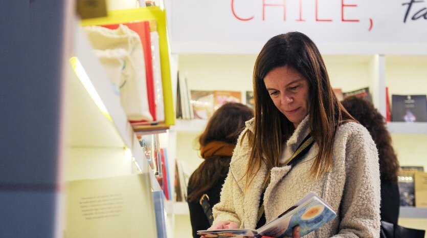 Feria del Libro Stand Chile