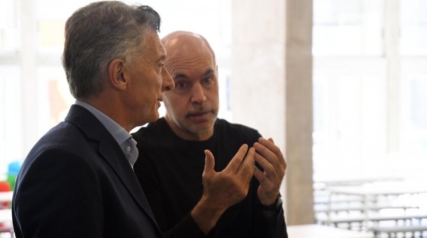 Mauricio Macri Horacio Rodríguez Larreta