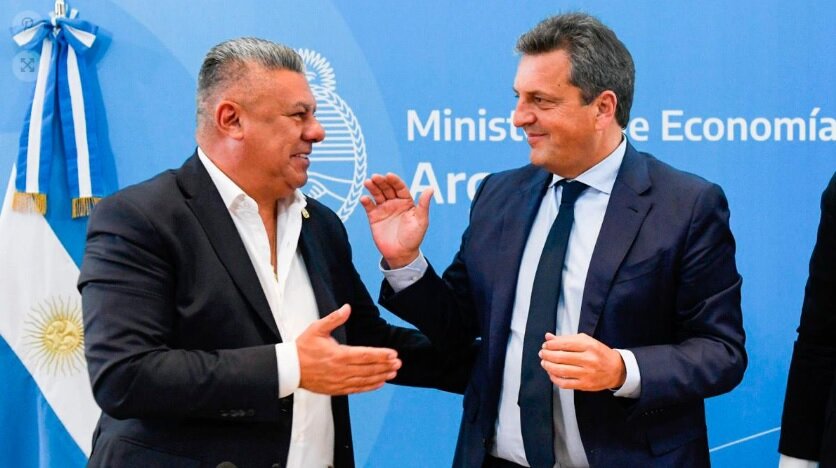 Sergio Massa Claudio Chiqui Tapia