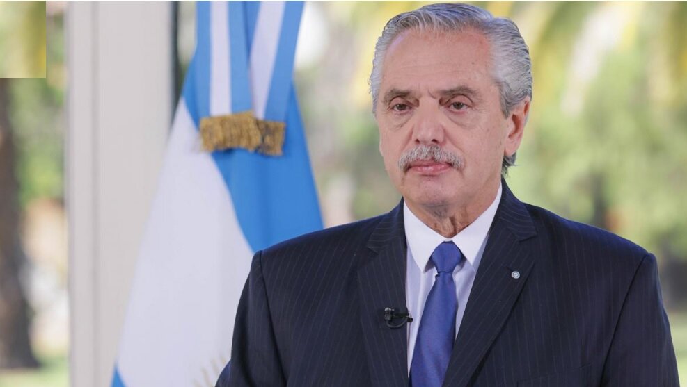 Alberto Fernández cadena nacional