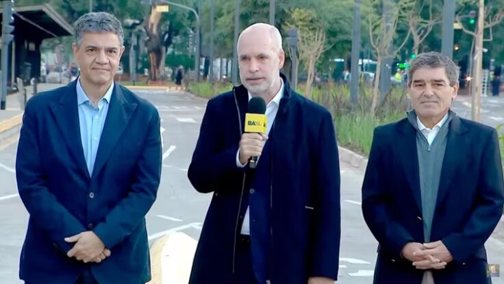 Horacio Rodríguez Larreta Jorge Macri Fernán Quirós