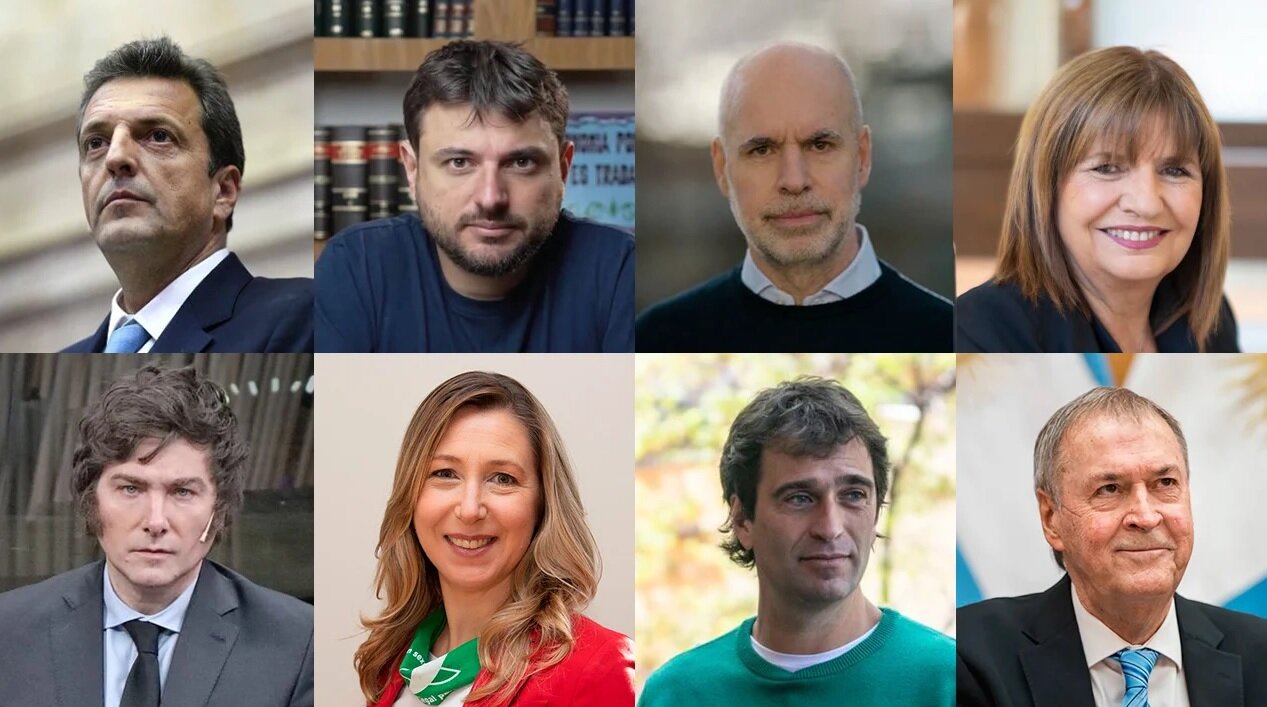 Elecciones 2023 PASO precandidatos